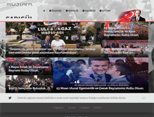 Tablet Screenshot of mustafasarigul.com